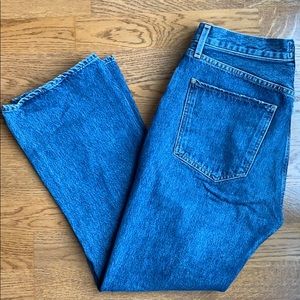 AGOLDE taylor high-rise cropped kick flare jean ✨